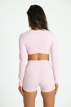 VEIL™ Long Sleeve Shrug - Petal
