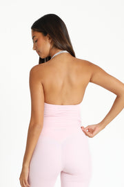 VEIL™ Halter Tank Top - Petal