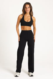 VEIL™ Straight Leg Pants - Black