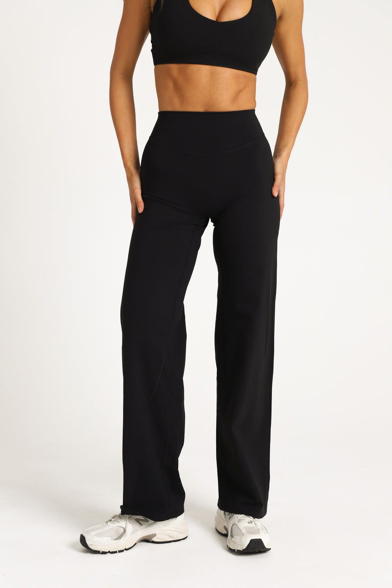 VEIL™ Straight Leg Pants - Black
