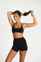 SCULPT™ Racerback Bra - Black