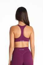 VEIL™ Racerback Bra -Plum