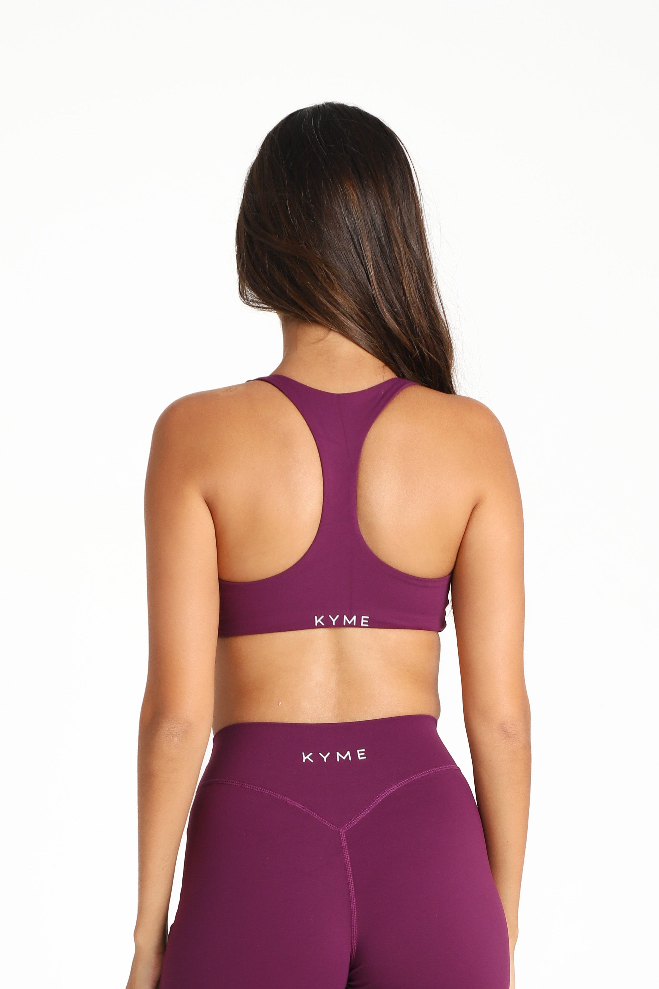 VEIL™ Racerback Bra -Plum