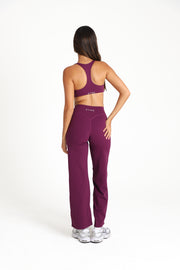 VEIL™ Straight Leg Pants - Plum