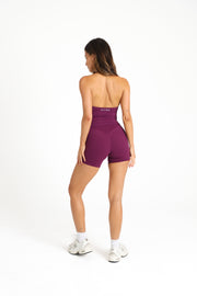 VEIL™ Halter Tank Top -Plum