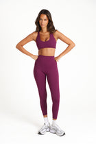 VEIL™ Signature Leggings - Plum
