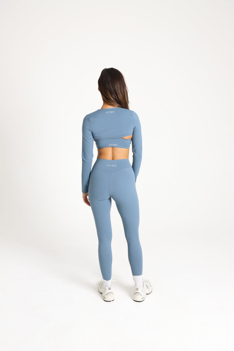 VEIL™ Long Sleeve Shrug - Mist