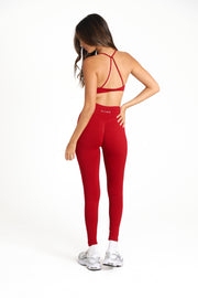 SCULPT™ Scrunch Leggings - Ruby