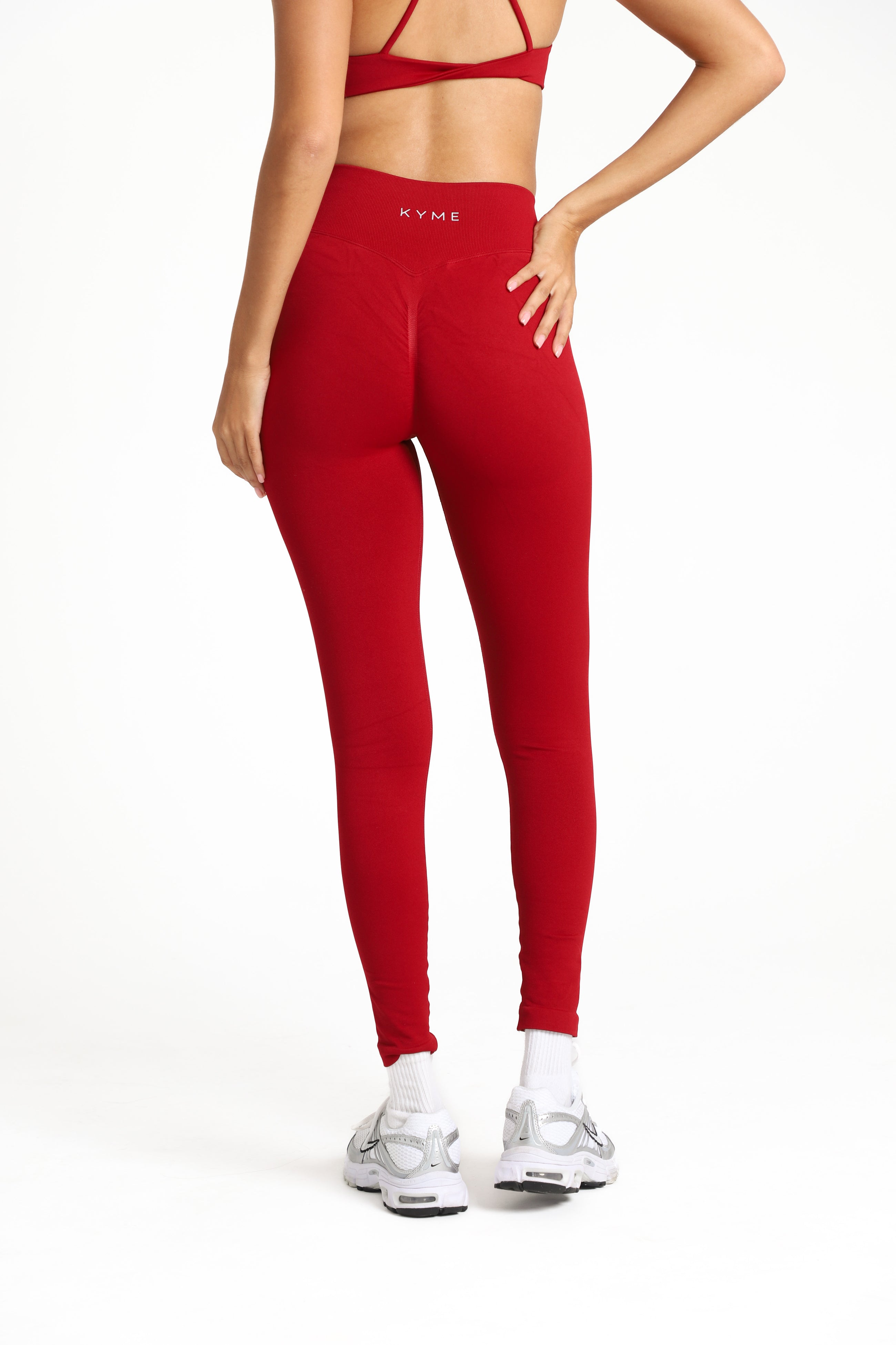 SCULPT™ Scrunch Leggings - Ruby