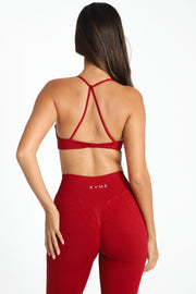 SCULPT™ Racerback Bra - Ruby