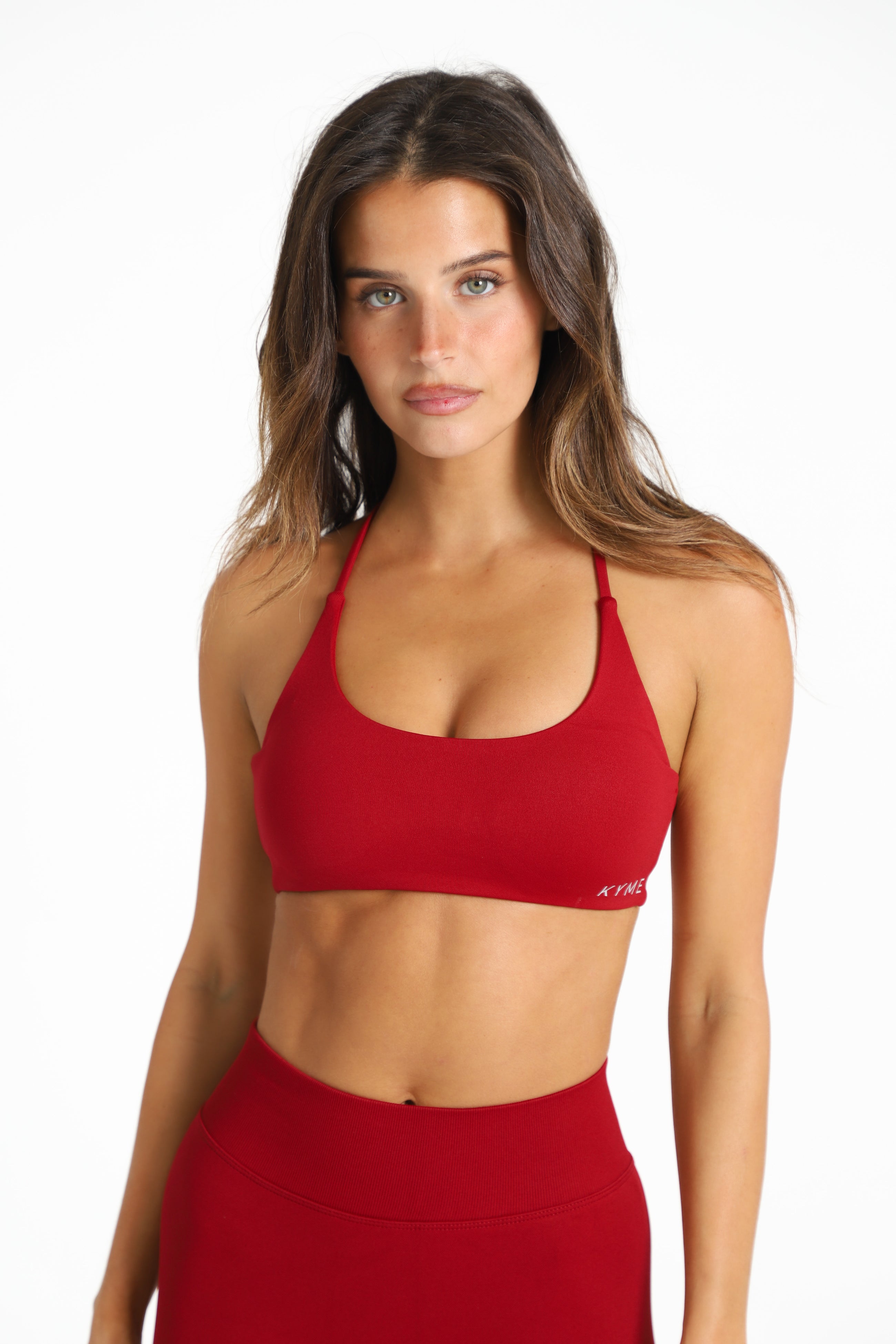 SCULPT™ Racerback Bra - Ruby